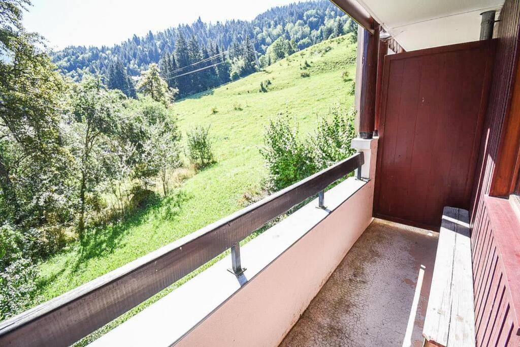 Les Cimes, Chaleureux Studio 4 Pers, 50M Du Telecabine, Vue Degagee Sur Les Pistes, Draps Non Compris Saint-Jean-dʼAulps Buitenkant foto