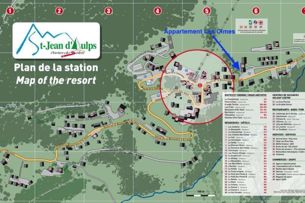 Les Cimes, Chaleureux Studio 4 Pers, 50M Du Telecabine, Vue Degagee Sur Les Pistes, Draps Non Compris Saint-Jean-dʼAulps Buitenkant foto
